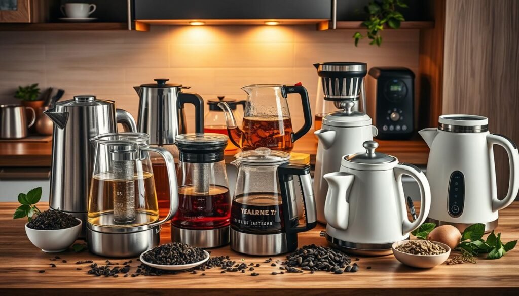 electric tea maker types